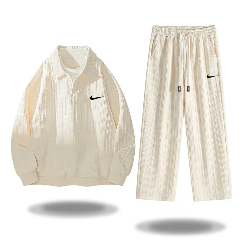 ΝΙΚᎬ - Unisexová sportovní souprava z žakárové tkaniny