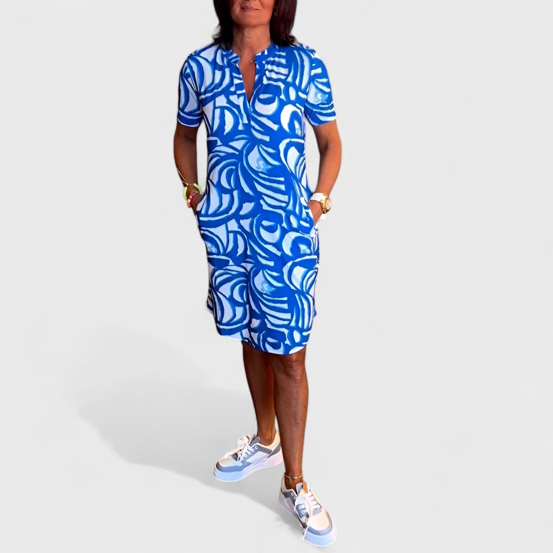 Juliana - Svěží Vzorované Šaty